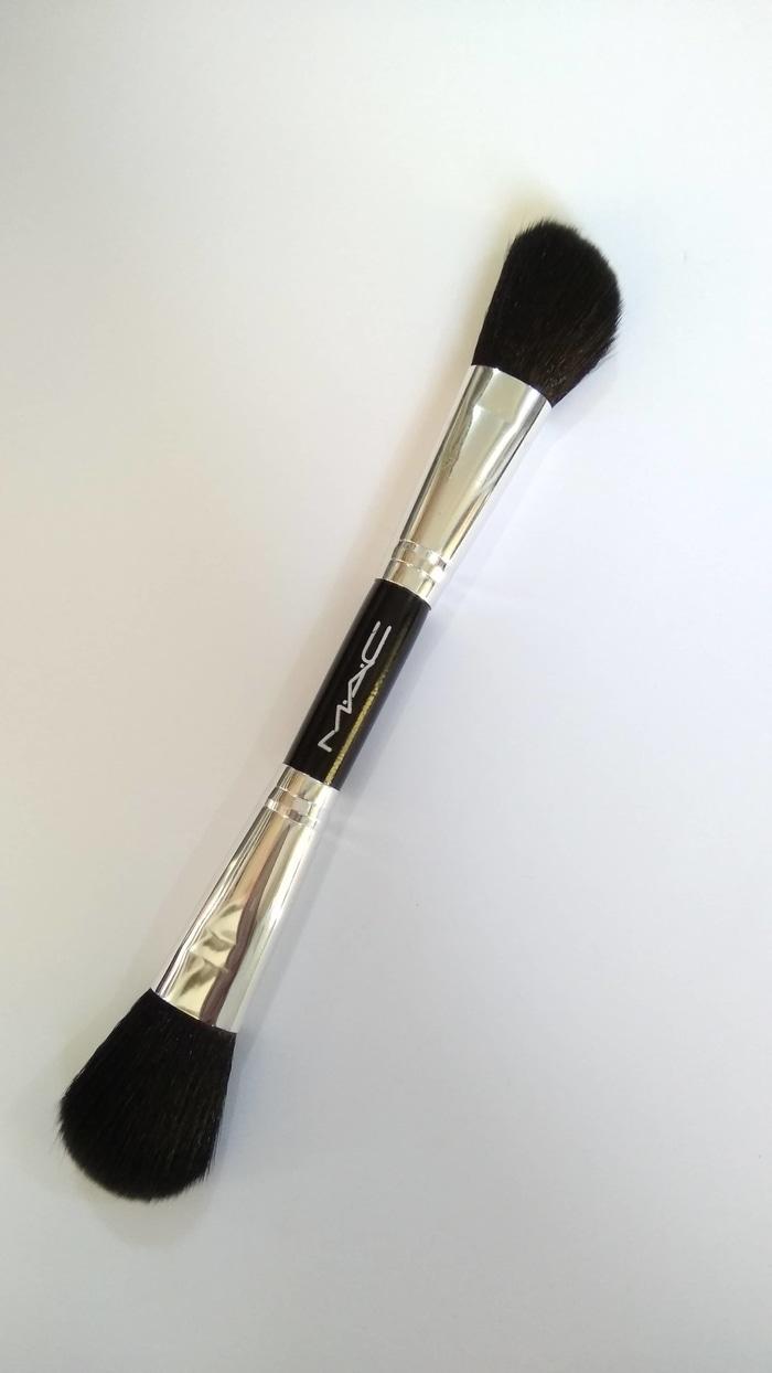 DOUBLE HEAD MAKE UP - KUAS MAC DUA SISI SOFT BLUSH ON 2 GUNA