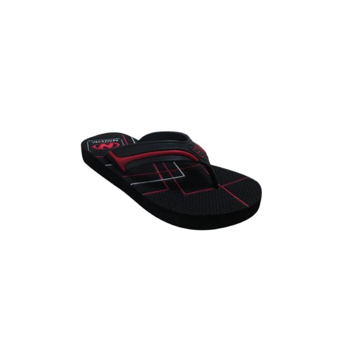 Sendal Jepit / Sandal Jepit Pria New Era Hrv Hitam Merah Size 41 42 - Yqonj3
