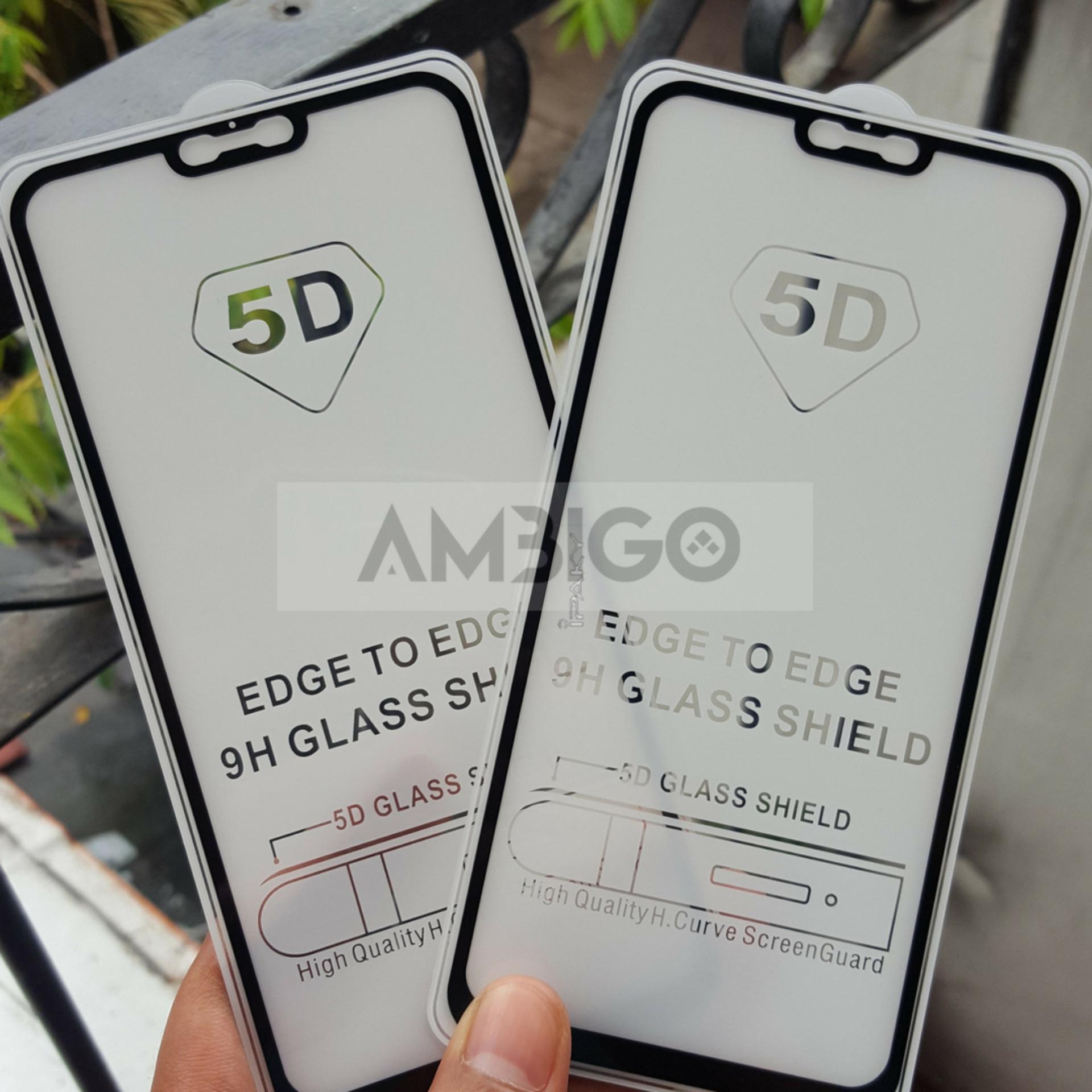 ... Accessories Hp Ambigo Tempered Glass 5D Full Cover Warna / Anti Gores Kaca Full Lem Untuk ...