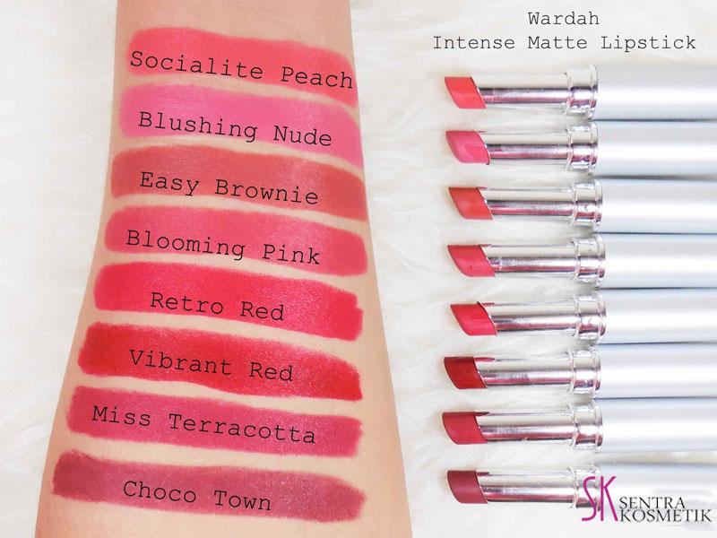 Wardah Intense Matte Lipstick - 06 Blooming Pink | Lazada
