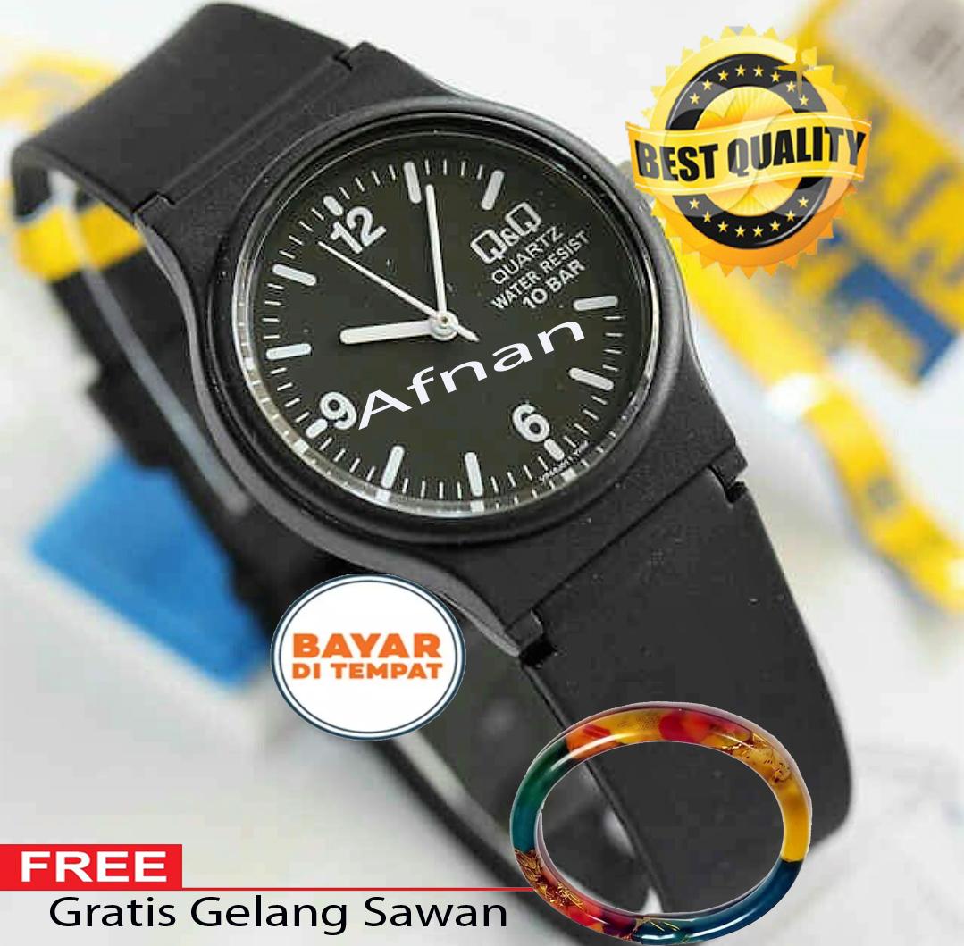 Q&Q Jam Tangan Fashion QQ/QnQ Anak - Anak Pria & Wanita Gratis Gelang Sawan
