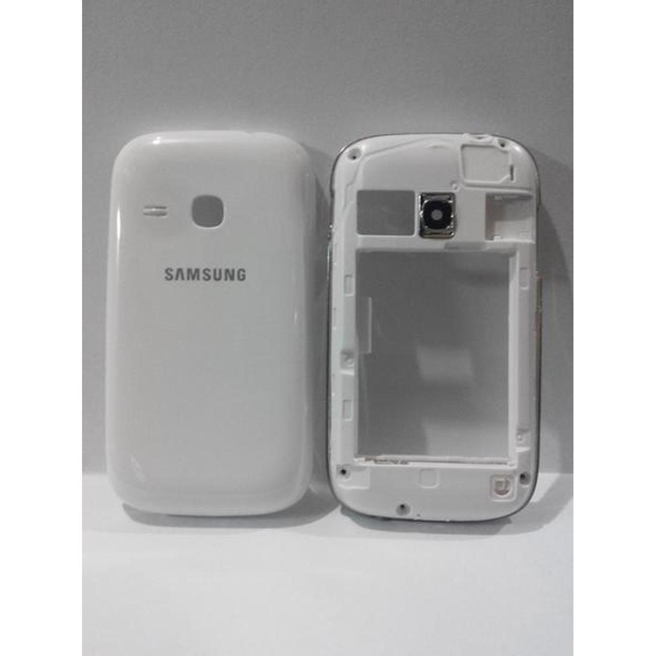 Samsung Galaxy Young 2 Housing Backdoor Fullset Casing Back Case Plus Tulang Body