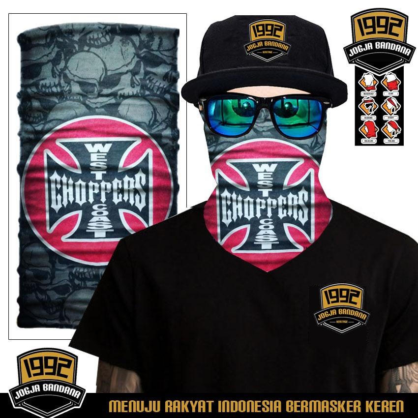 Jogja Bandana Buff (BELI 3 GRATIS 1) bandana masker serbaguna elastis Tanpa sambungan (Seamless) - Limited Edition