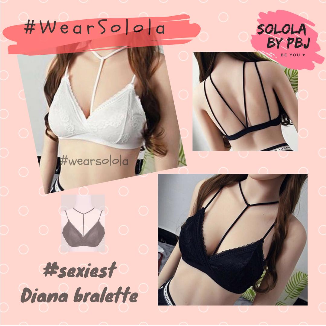 Solola - Diana Bralette / Black / Free size