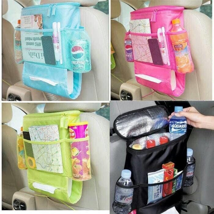 Harga Jvgood 2 Psc Mobil  Backseat Organizer Pu Kulit 