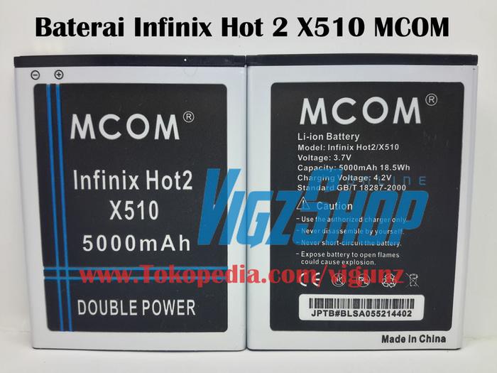 Baterai Hp / Baterai Infinix Hot 2 X510 5000Mah Mcom Double Power