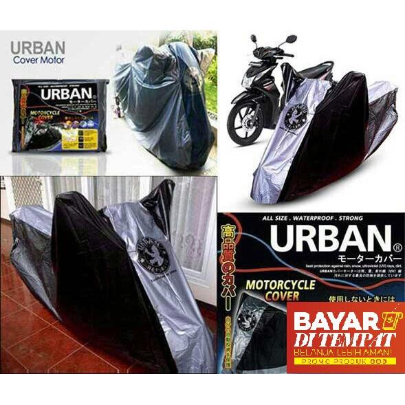 Cover Motor Bebek Tutup Terpal Selimut Sarung Ukuran Skuter Standard Anti Air Hujan Waterproof Murah