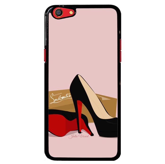 Casing Hardcase Oppo F3 Plus Motif Louboutin Fashion X4827