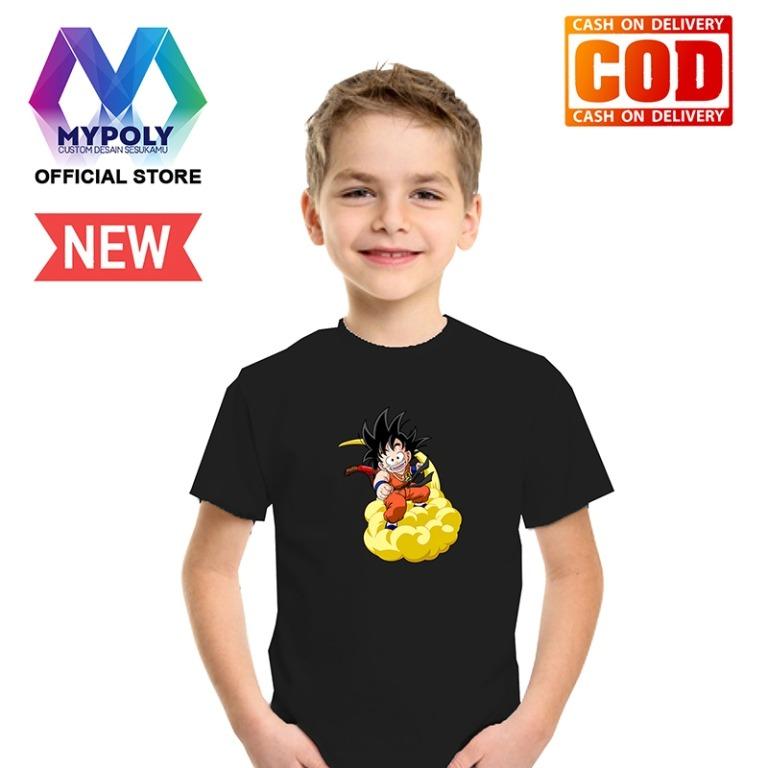 Kaos Premium Mypoly Anak Pria laki-laki AP / Baju Couple Family Keluarga / Tshirt distro / Fashion atasan / Kaos Anime / Kaos Animasi / Kaos Super Hero / Kaos Kartun / Kaos Cartoon / Kaos Lucu / Kaos Gambar Karakter / Kaos Anak Dragon Awan Kinton