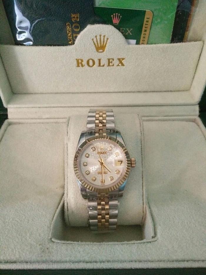 Rolex Datejust Tick Twotone Steel Gold Clone Swiss ETA