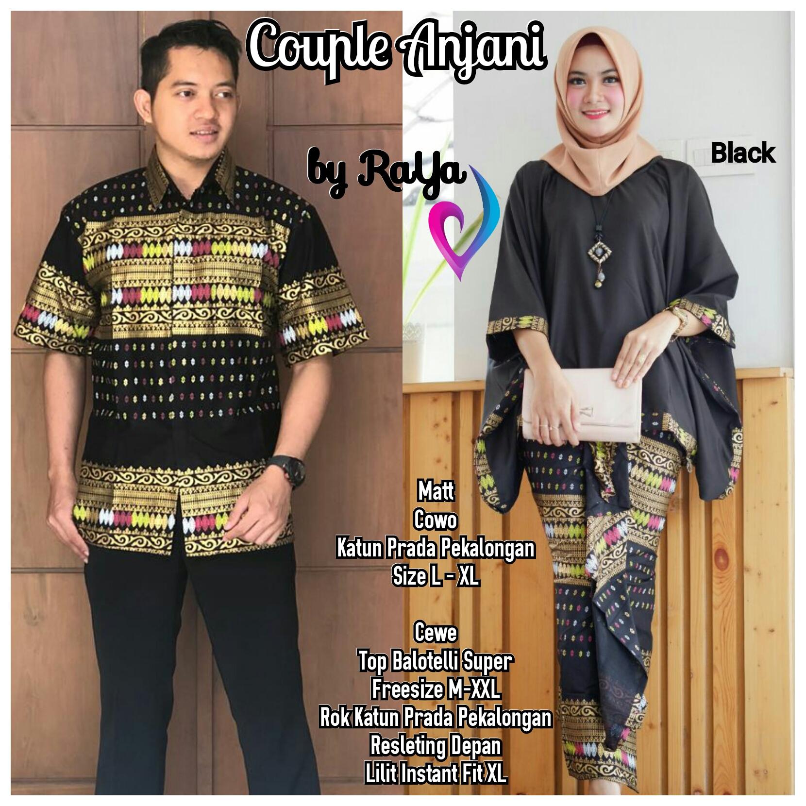 Update Batik Couple Savanya Sarimbit Seragam Pesta Hijab Modern Baju