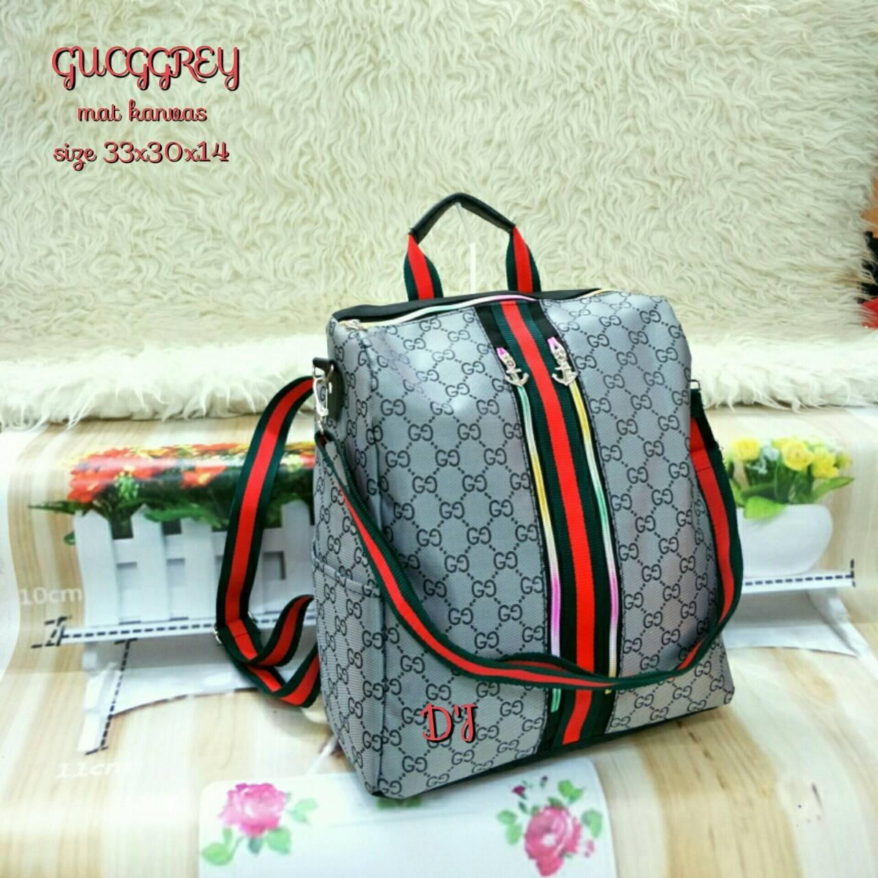 Tas Ransel Elegan Korea style wanita BATIK  backpack fashion