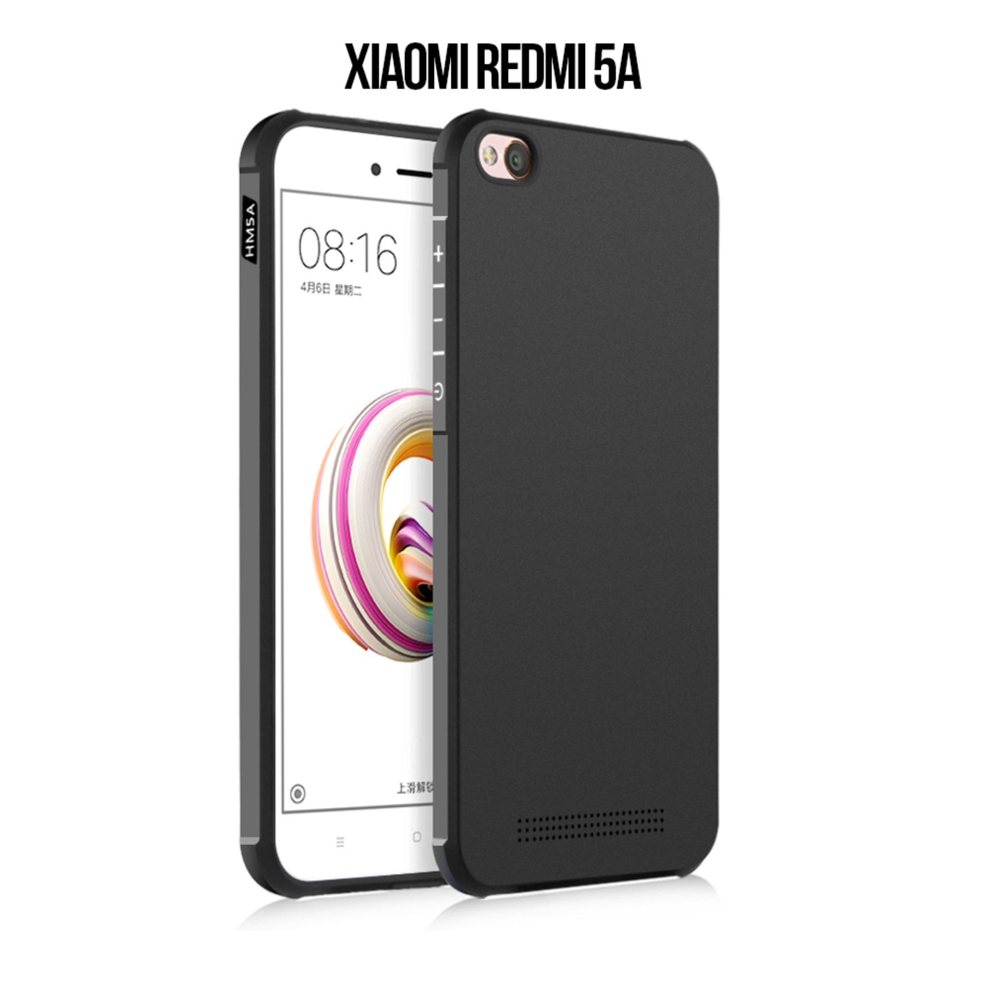 Case Xiaomi Redmi 5A COCOSE Drop resistance anti Shock Silicone Case Cover - Hitam