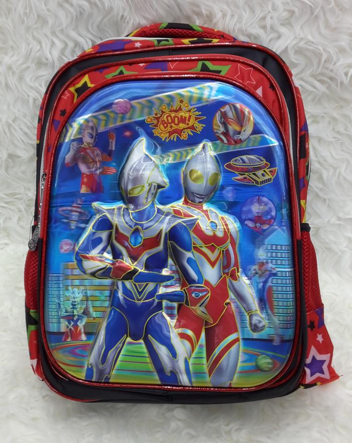 Jcf Superwings 6 Dimensi Timbul Import Tas  Ransel Anak  