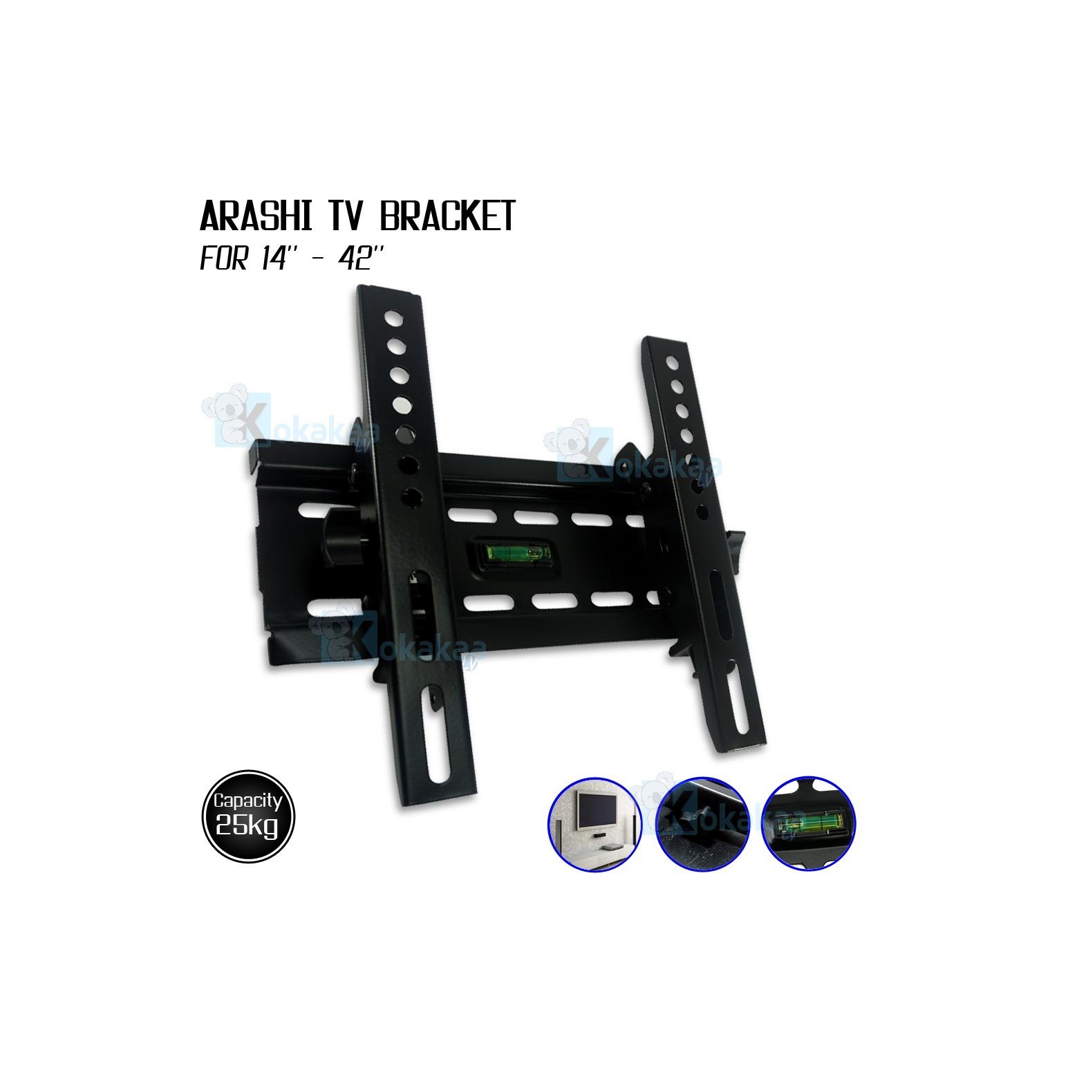 Arashi Bracket Penompang TV Universal LED / LCD / Plasma 14