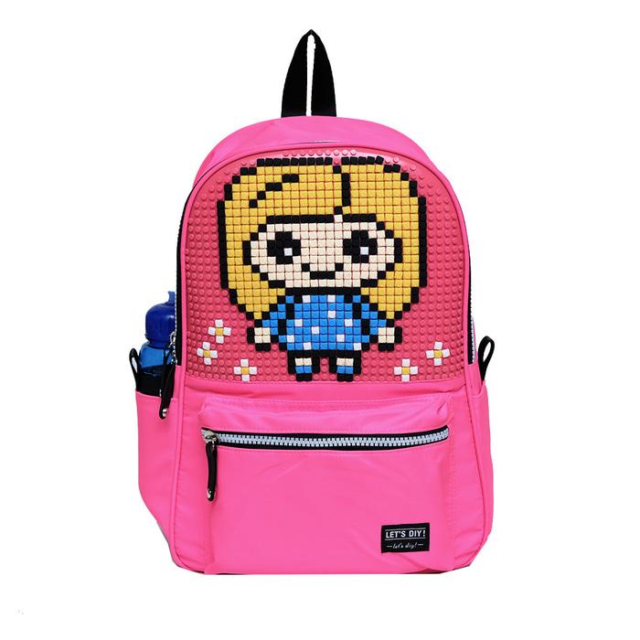 Tas Ransel Anak Remaja Powa Lego Pixel Bag 666