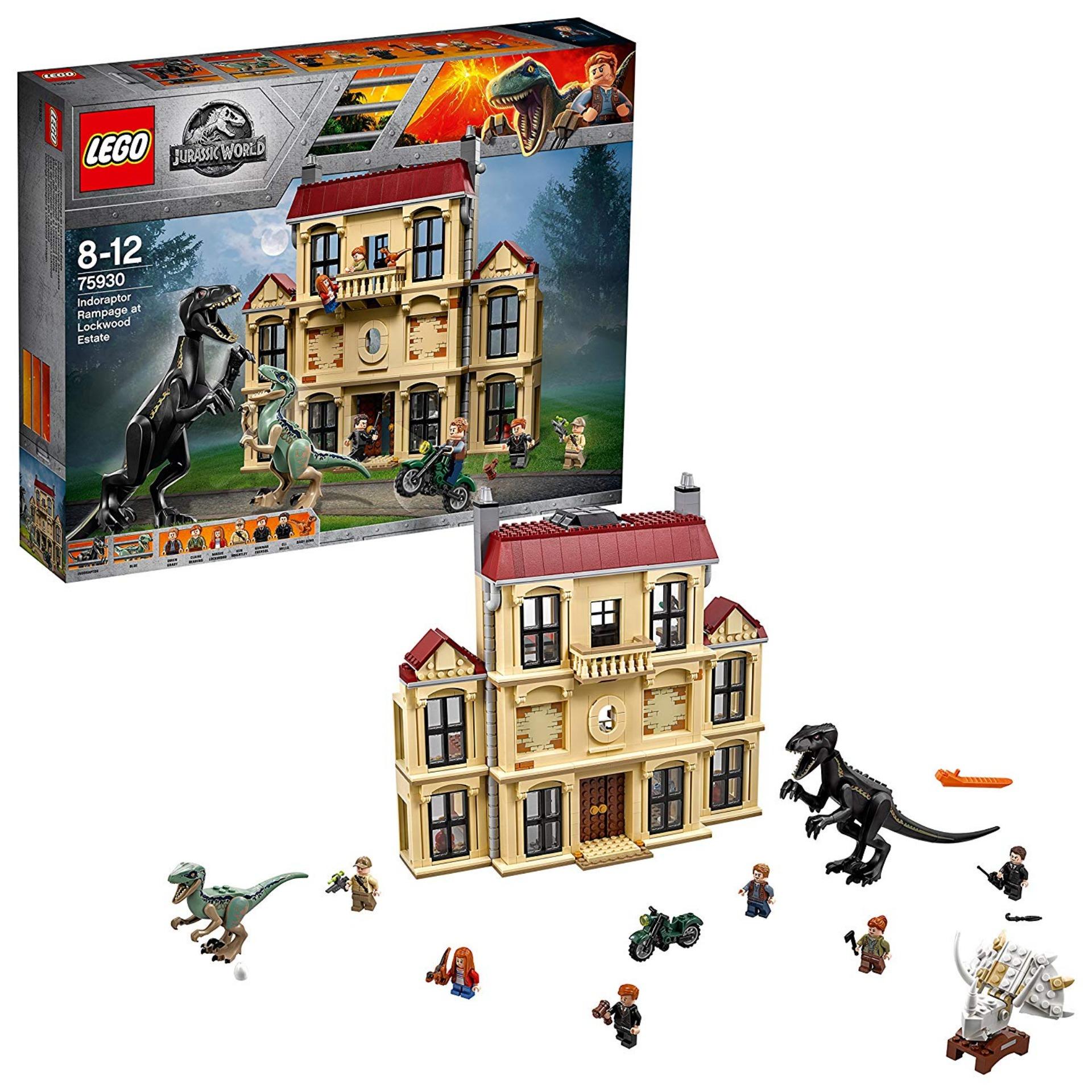 LEGO(R) Jurassic World(TM) Indoraptor Rampage at Lockwood Estate 75930