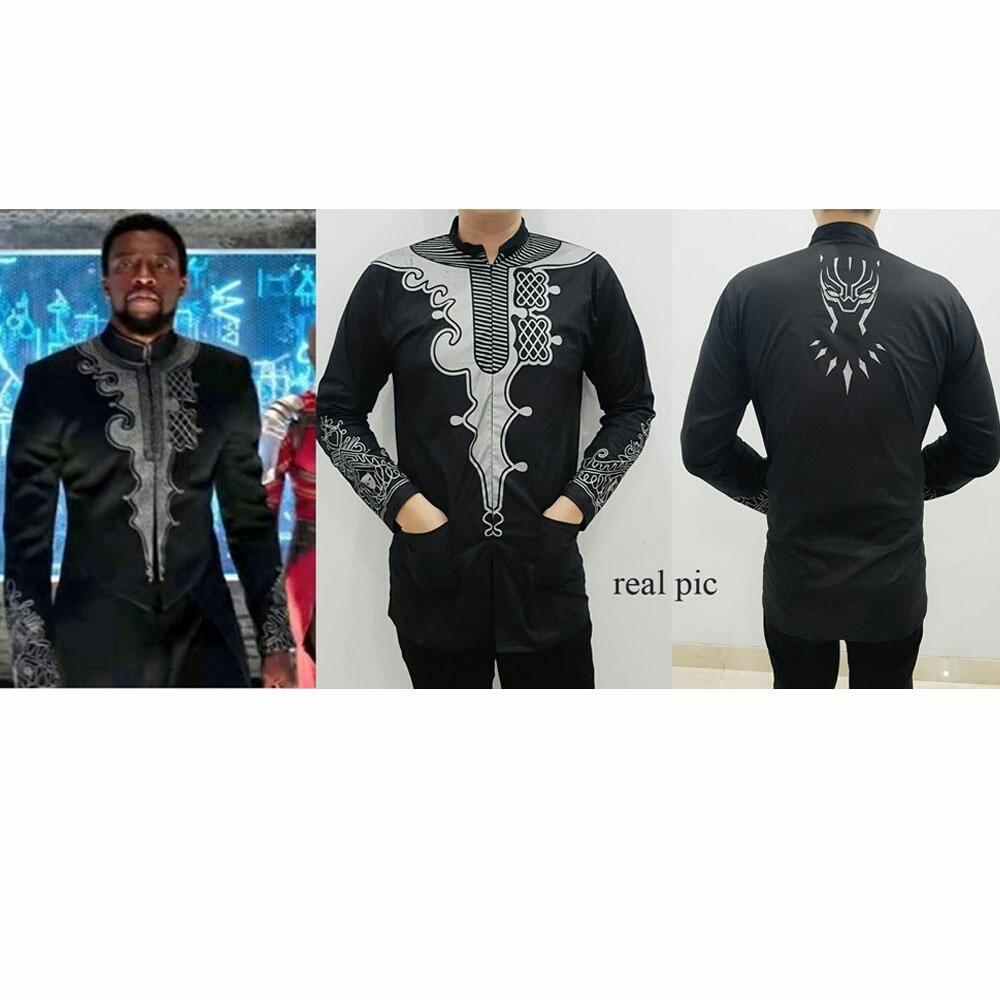 J&C Jubah Koko Black Panther / Jubah Katun / Koko Katun / Baju Koko / Atasan Koko / Baju Muslim Pria / Baju Muslim Cowok / Jubah Muslim Pria