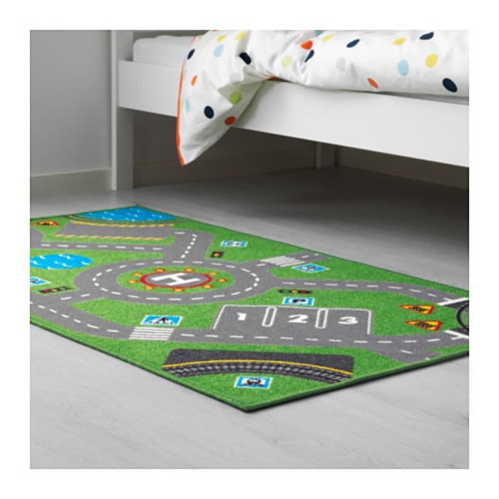 IKEA STORABO Karpet Anak 75x133 cm, hijau
