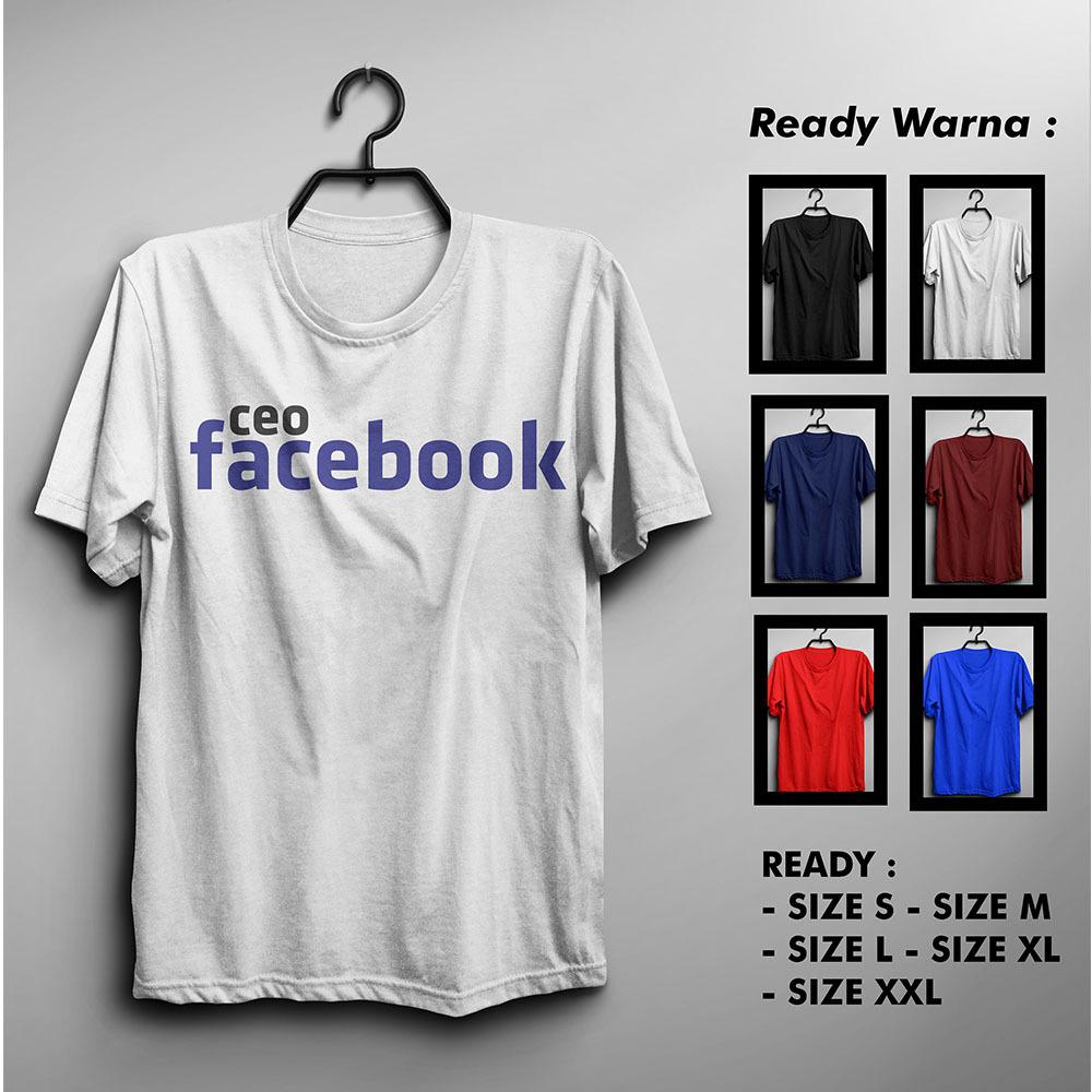 Kaos Ceo Facebook Murah Keren