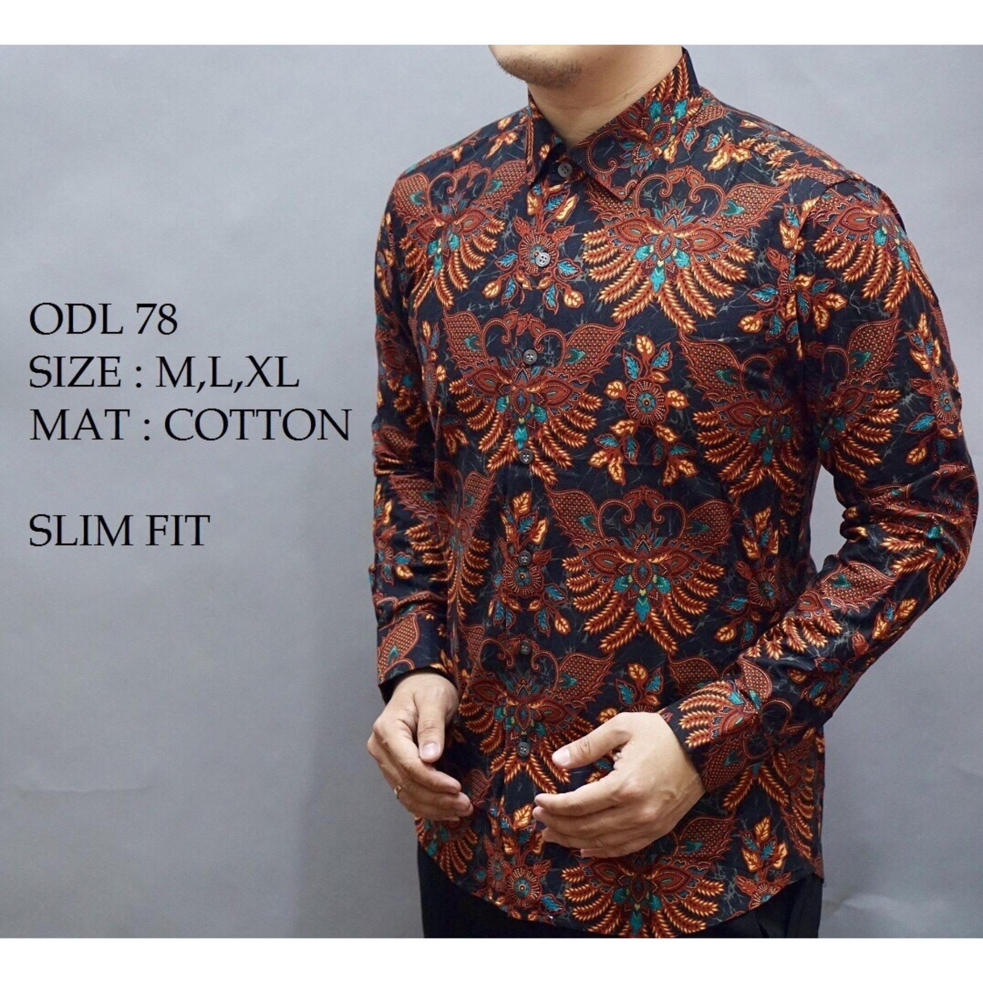 Kelebihan Kemeja Formal Pria Slimfit Zl 02 Motif Batik Terkini Baju Kemeja Batik Slimfit Pria Premium Motif Modern