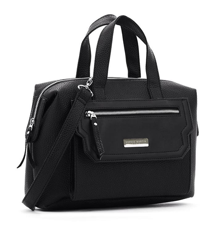 TAS SELEMPANG WANITA SOPHIE MARTIN HITAM IMPORT ESPAGNOLE T4191B5 BA A