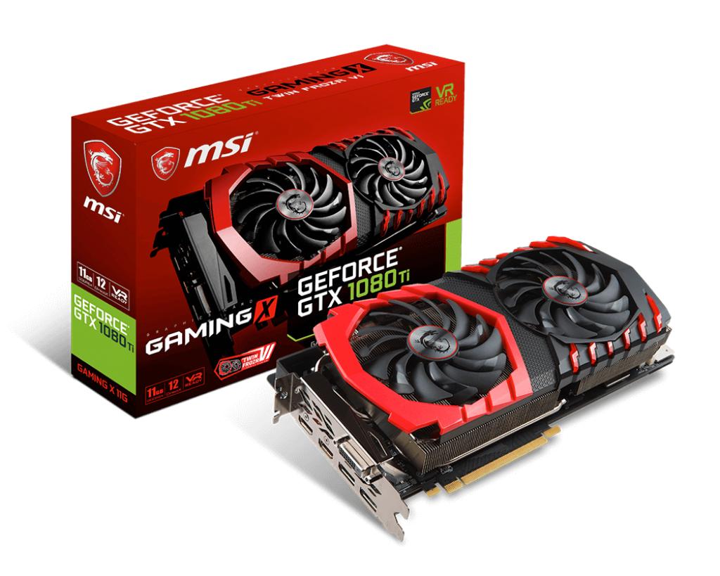 VGA CARD MSI GTX 1080 TI GAMING X 11G