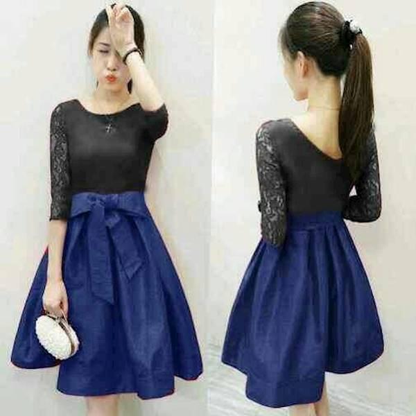 Aliza Dress 2Warna