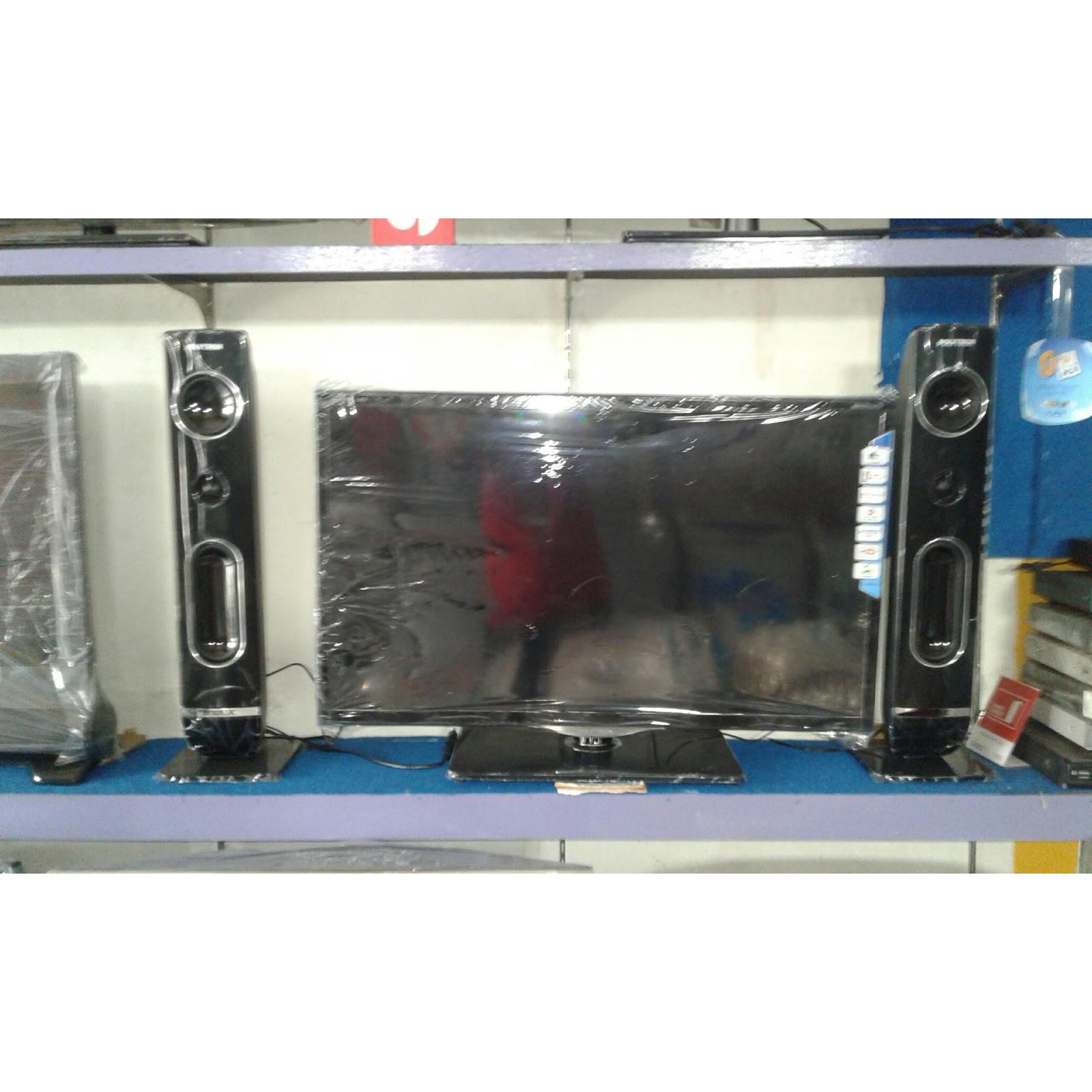 POLYTRON PLD32T7511 TY TV LED - Hitam