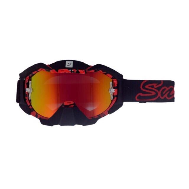 Kacamata Cross Goggle Snail MX36 - Red Motif
