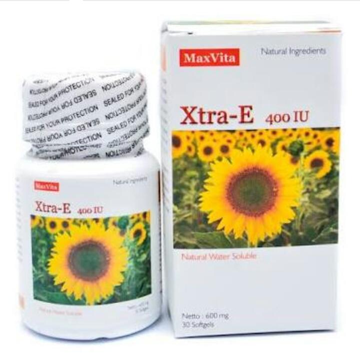 Xtra-E Natural Warer Soluble 400IU 30softgel