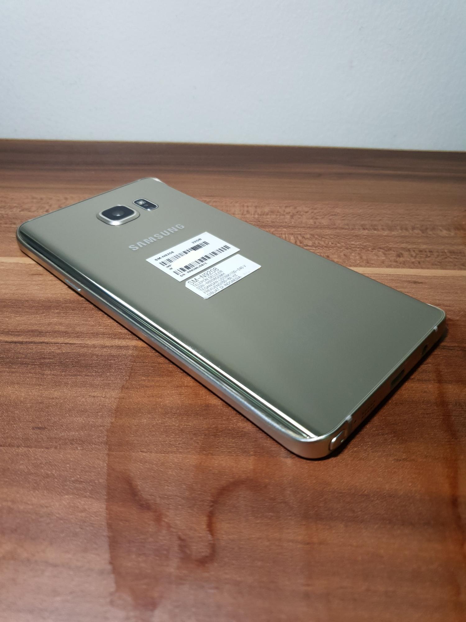 Samsung galaxy note 5 gold platinum