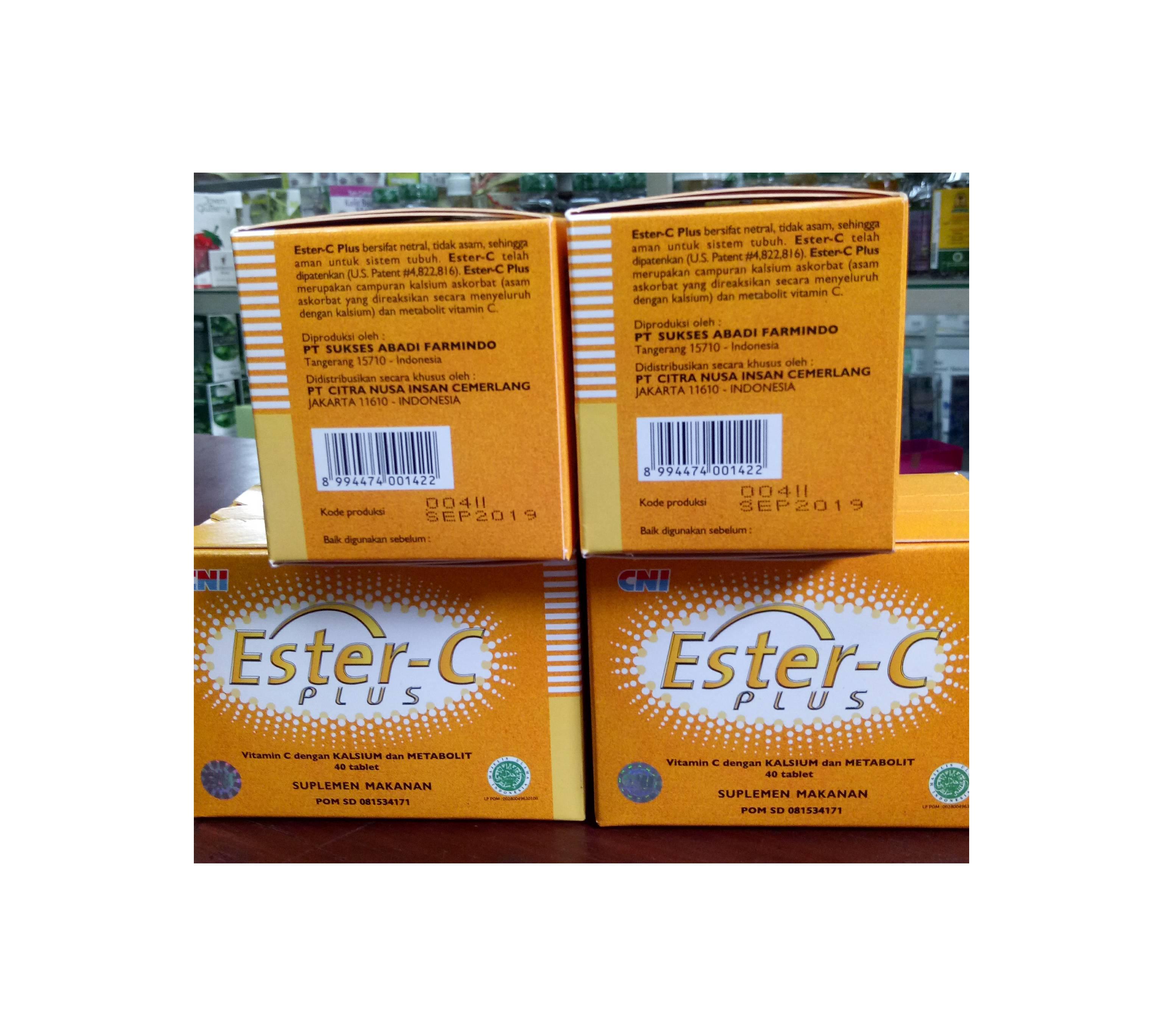 Ester C Plus CNI | ASLI ORIGINAL | Expired Date September 2019