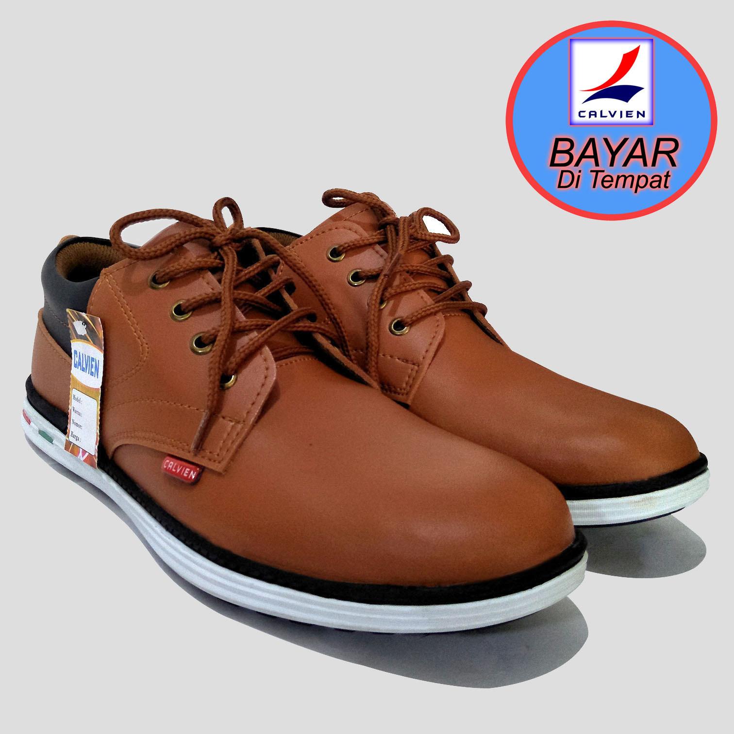 Calvien Sepatu Pria/Sepatu Formal/Sepatu Sneakers/Sepatu Pria Kulit/Sepatu Pria Murah Kode CL-04 Calvien Sepatu Pria/Sepatu Formal/Sepatu Sneakers/Sepatu Pria Kulit/Sepatu Pria Murah Kode CL-04