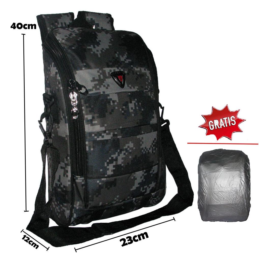 Tas Tabung / Tas Futsal / Tas Olahraga 2in1 Motif