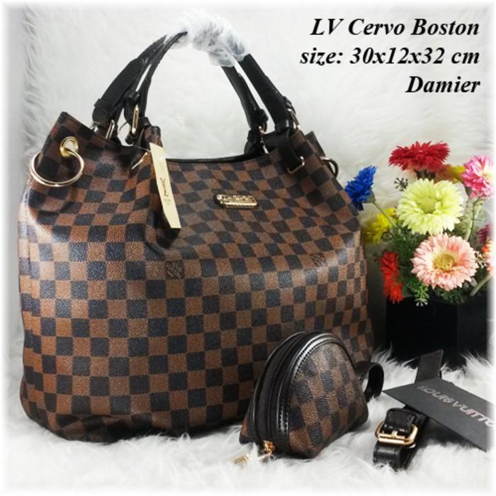 Best Seller Ready Stock !!!! LV Cervo Boston