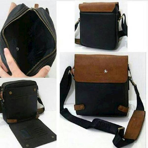 Tas Selempang Pria/Wanita Montblanc Kulit Import Super - Ey94wc