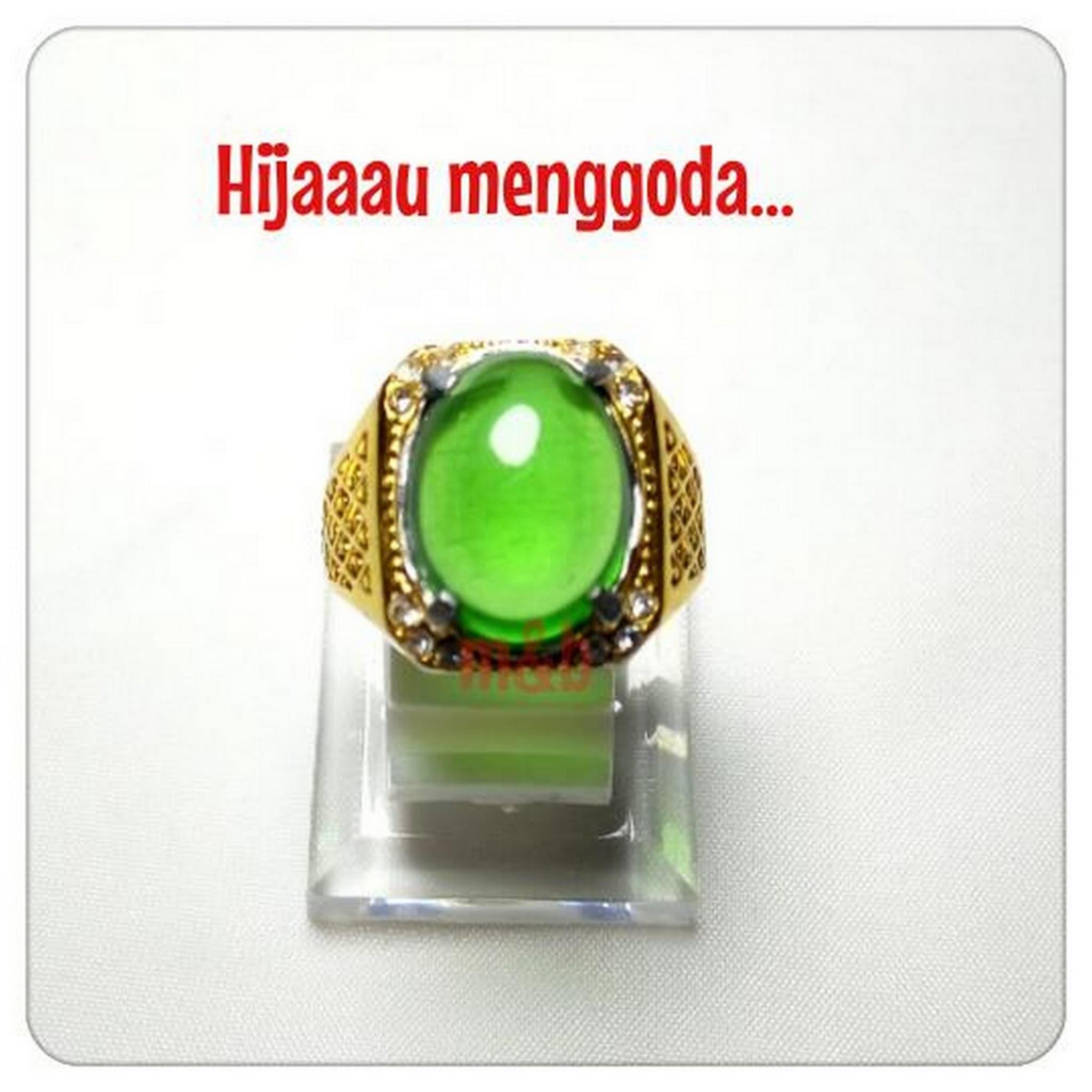 CINCIN ZAMRUD TAIWAN SUPER HQ Batu Akik Terlengkap Murah