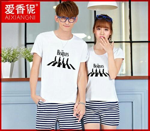 Kedai_baju Kaos Couple Lengan Pendek / Kaos Polos / Baju Pasangan / Kaos Couple Murah Berkualitas