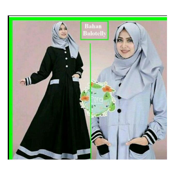Dress Gamis Wanita Syari | Jual Baju Muslim Hijab Jilbab Instan Khimar