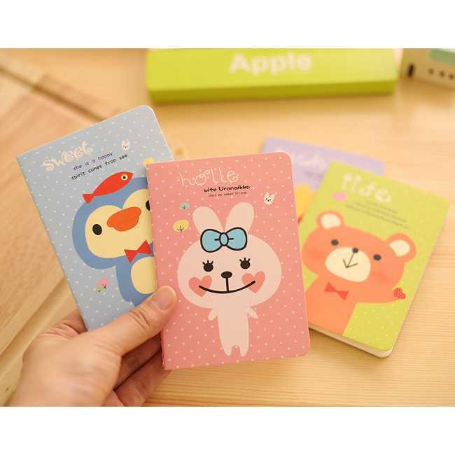 BEST SELLER buku catatan small animal cartoon notebook sno037 HARGA TERMURAH