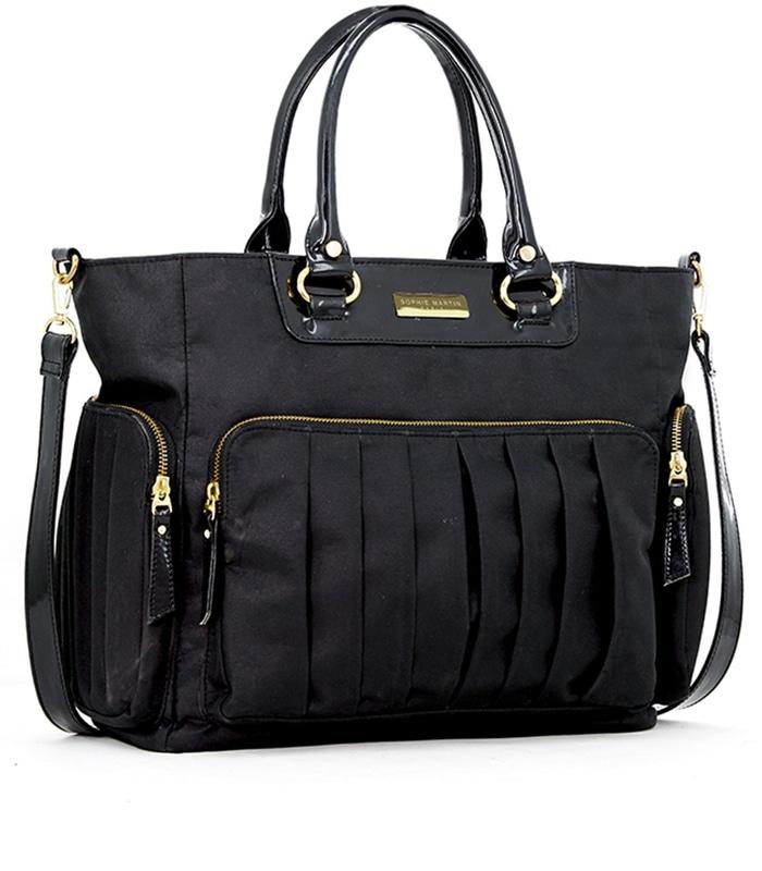 TAS SELEMPANG WANITA SOPHIE MARTIN DALLE T3993B5 HITAM BESAR KERJA O A