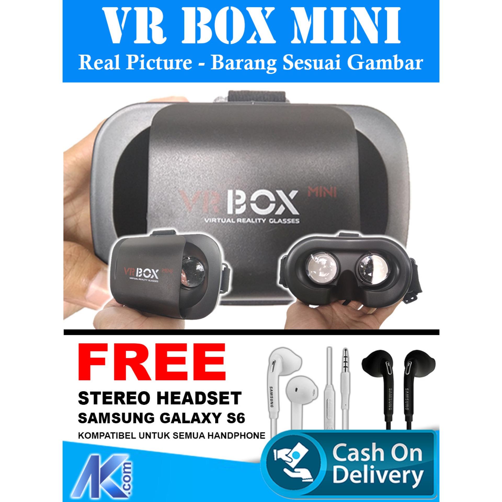 Kelebihan Virtual Reality Glasses Vr Box 3d Glasses Besar Free