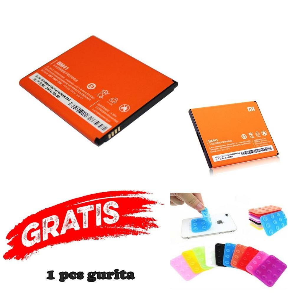 BATRE / Batrai / Baterai XIAOMI REDMI 1S BATTERY REDMI 2 PRIME PRO S FREE gurita