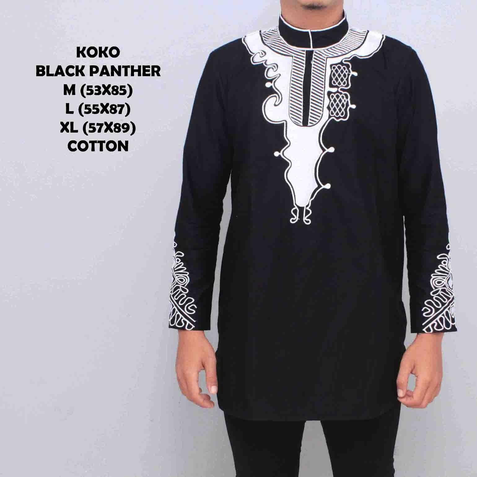 JUAL MURAH Promo Sale OD BAJU KOKO BLACK PANTHER Termurah Jaulan kualitas sangat baik koko black panther