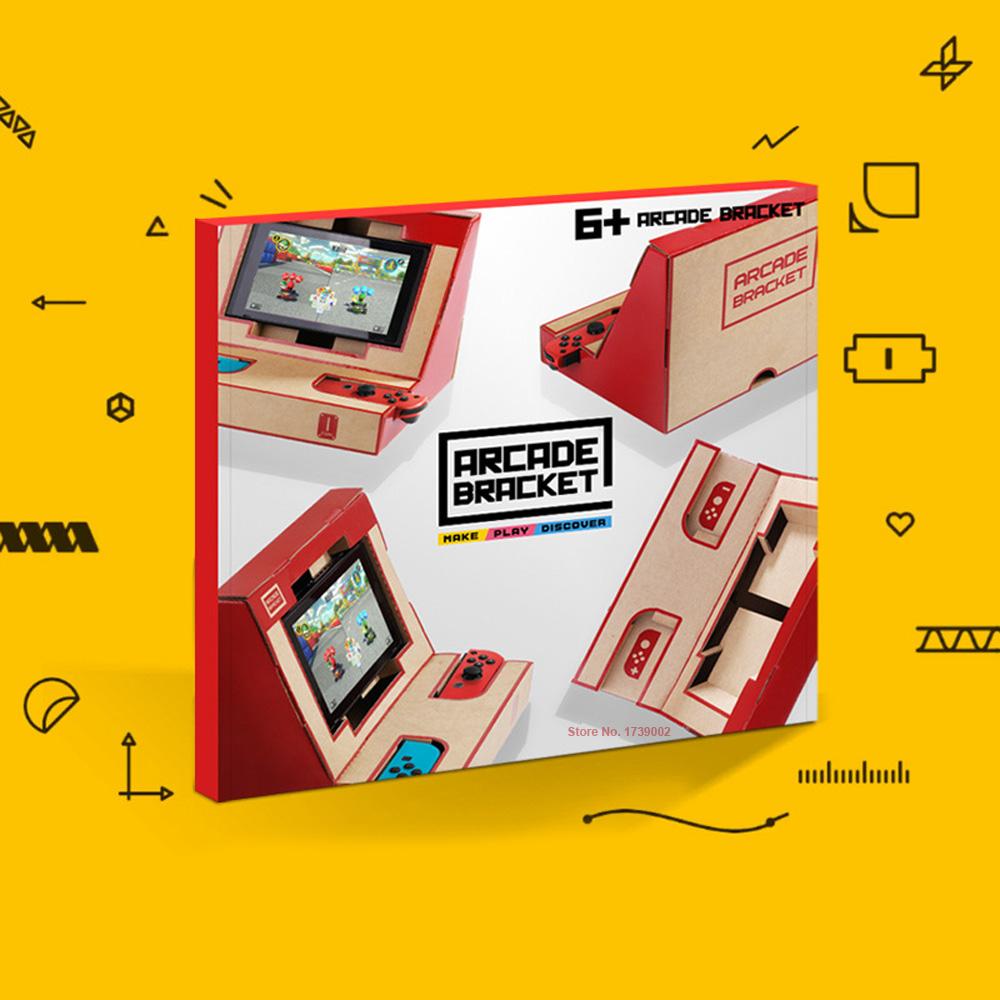 Origami Labo Cardboard Buatan Sendiri Kreasi Permainan Pemegang Kit Mainan untuk NS Nintendo Switch