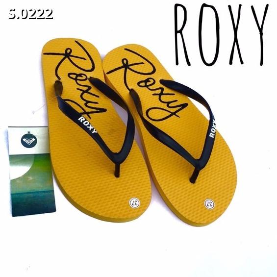 Sandal Roxy Cewe - Kuning