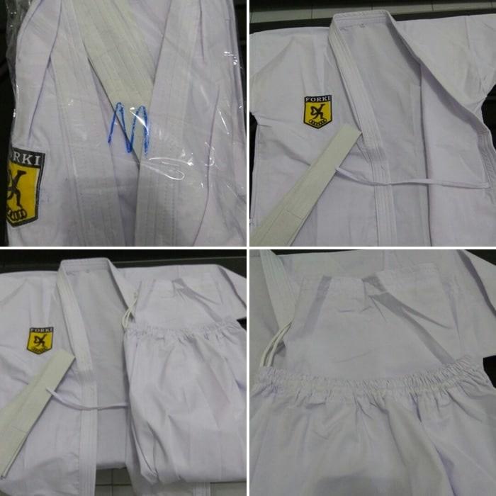 Seragam Karate Baju Pakaian Stelan Karategi Pemula