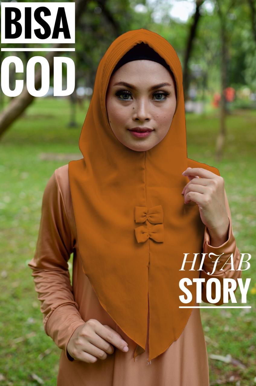 HIJAB STORY KERUDUNG INSTAN JILBAB TAMMIA / Hijab Khimar Instant Pet Anthem TERMURAH