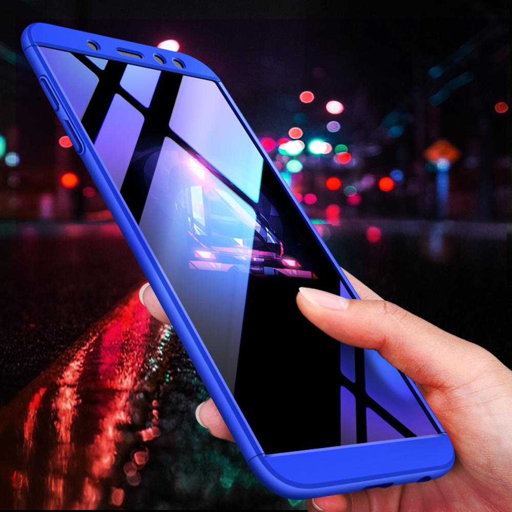 360 Degree Full Protect Hard PC Cases For Samsung Galaxy A6 Plus (2018) .
